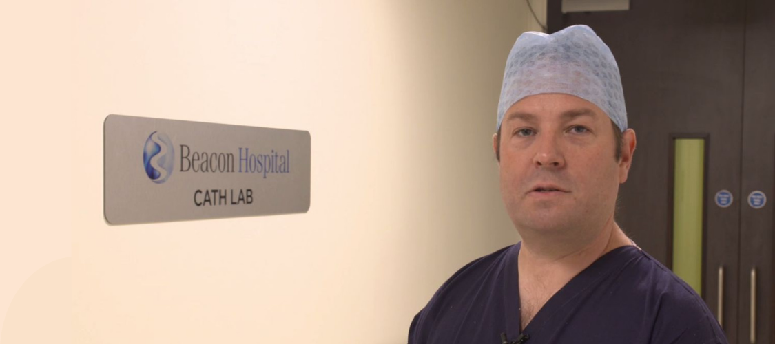 Cardiac Clinical Trial: Prof Jonathan Lyne at Beacon Hospital Cath Lab