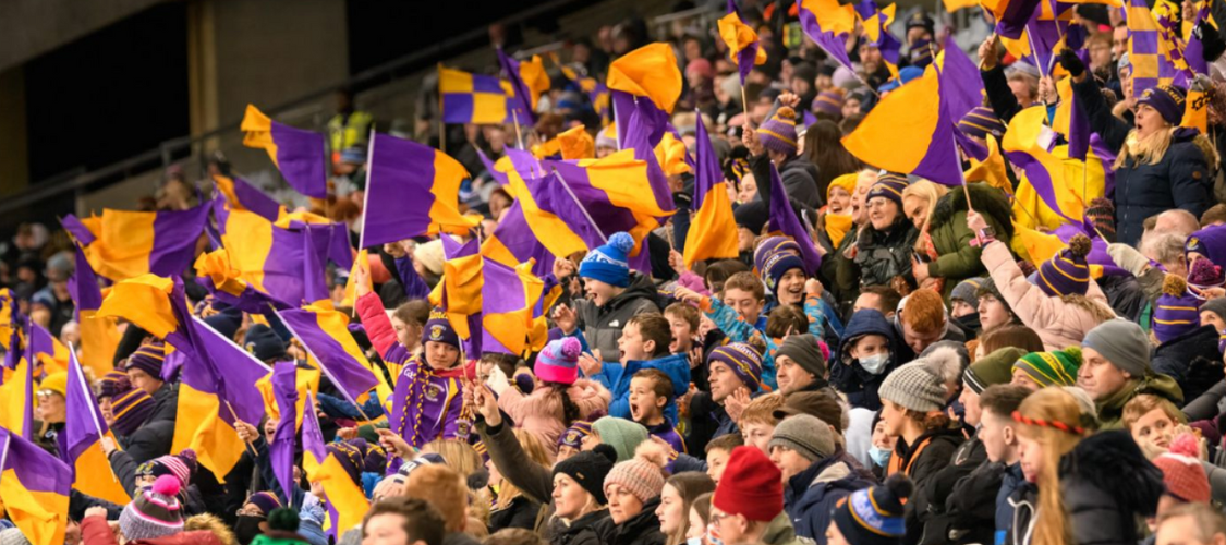 Crowd Support and wishing luck to Kilmacud Crokes