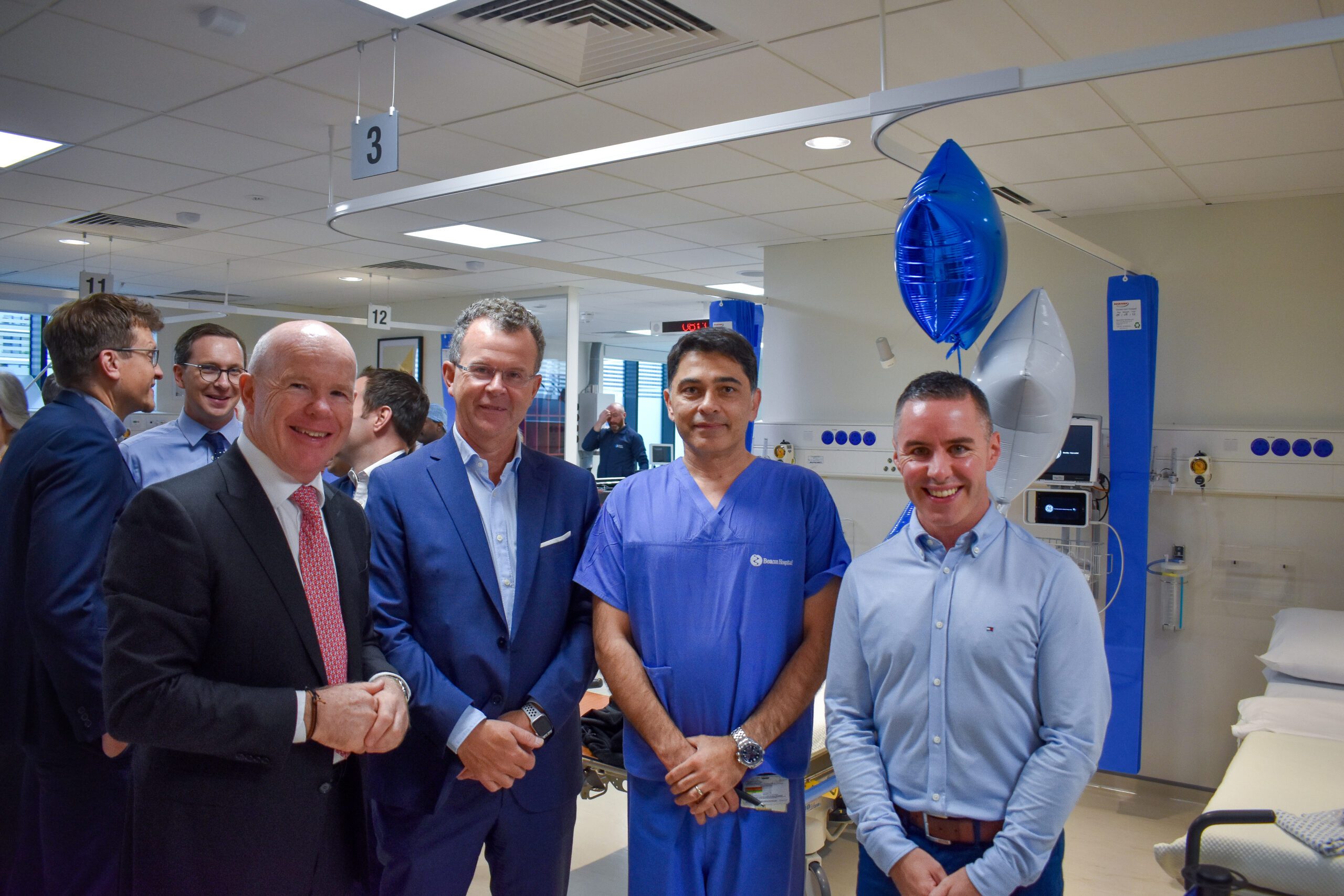 Our Cardiology Consultants at the Opening of our New Cath Lab Admissions and Recovery Area