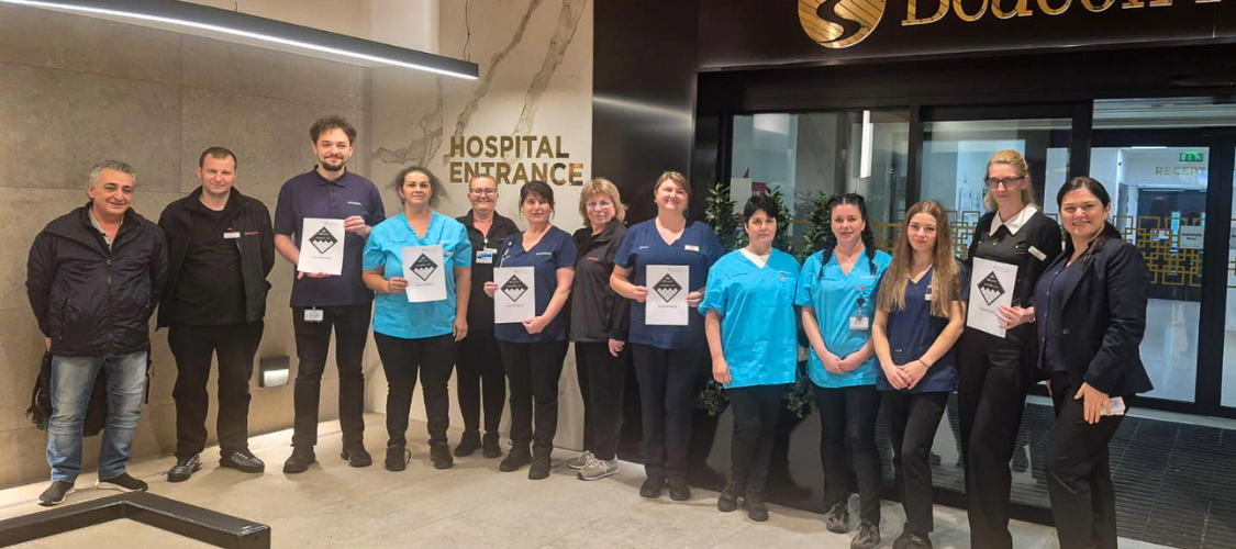 2025 Platinum CAP Award for Beacon Hospital Housekeeping