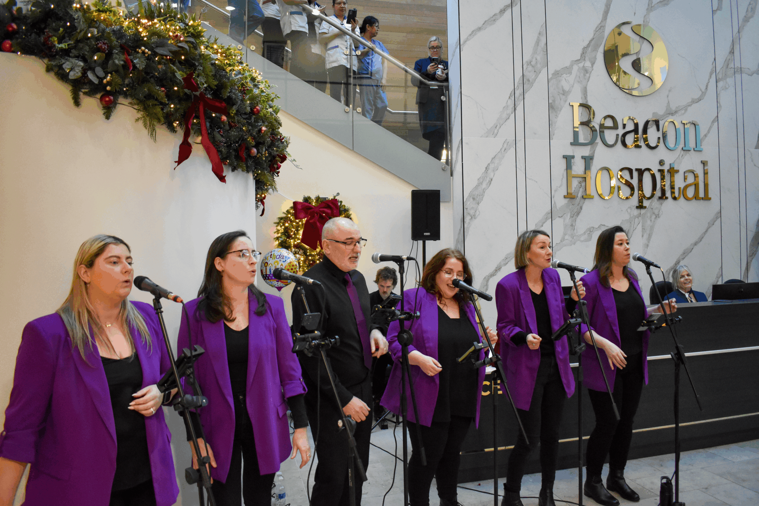 Beacon Hospital Carol Singers